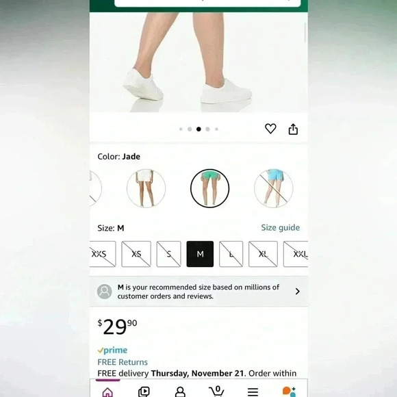 French terry shorts - Picture 4 of 4